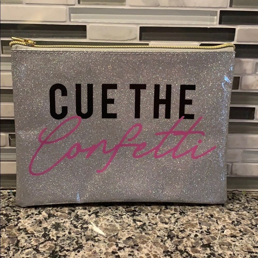 New Ruby + Cash "Cue the‎ Confetti" Makeup Bag